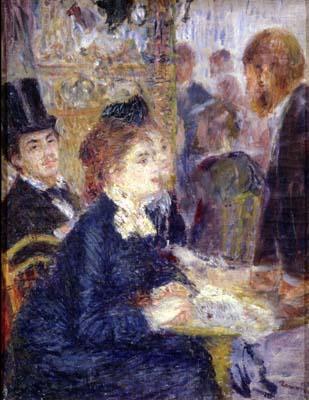 Pierre Auguste Renoir At the Cafe Germany oil painting art